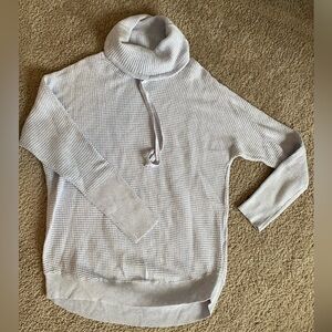 Women's Gray Turtleneck Sweater